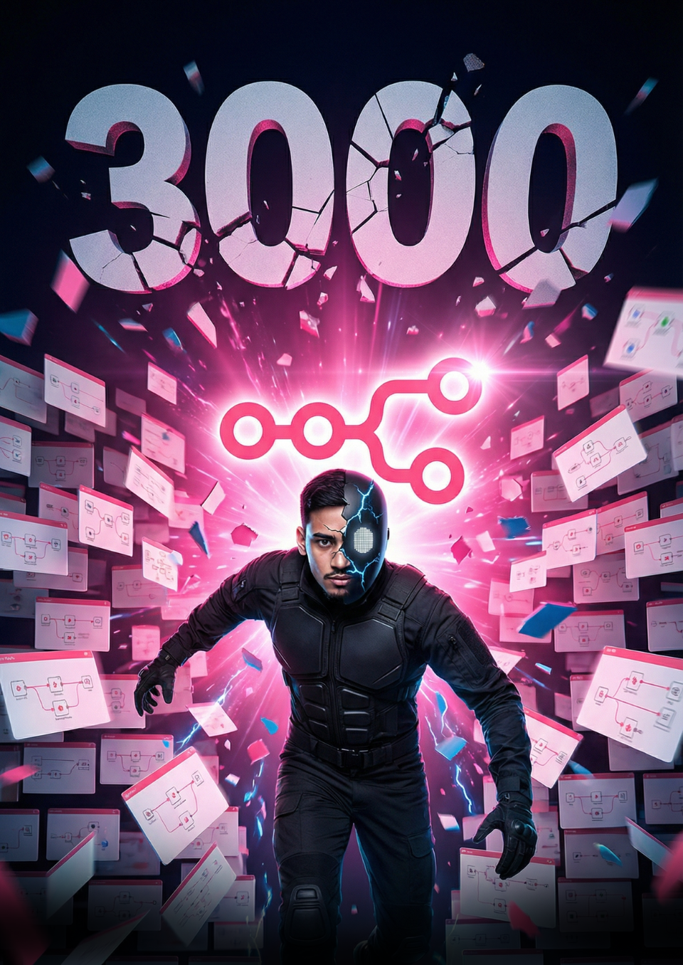 Demonstração do Bônus 1 com os 3.000 Templates N8N