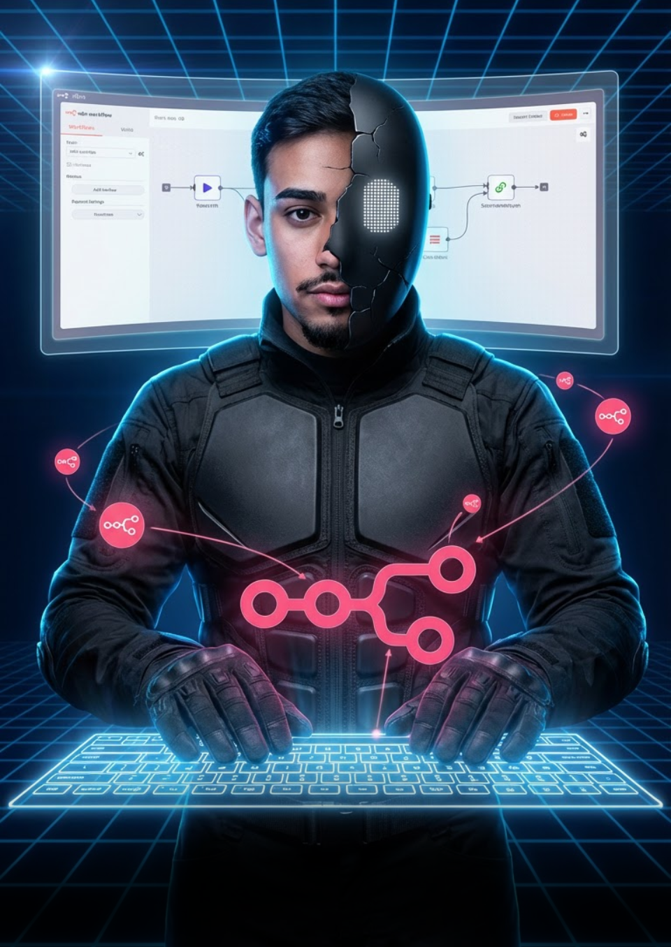 Ilustração do Bônus 2 ensinando o básico sobre N8N